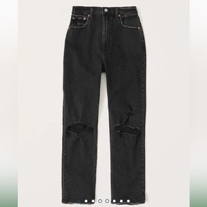 Ultra High Rise Ankle Straight Jean